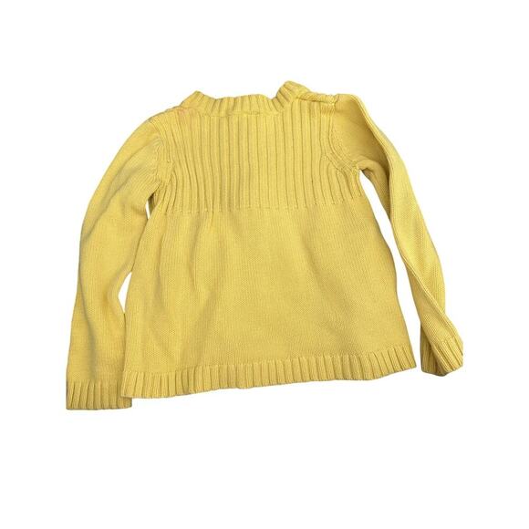 Gymboree Girls 2012 Yellow showers of flowers Cardigan Sweater Size small - Picture 2 of 7